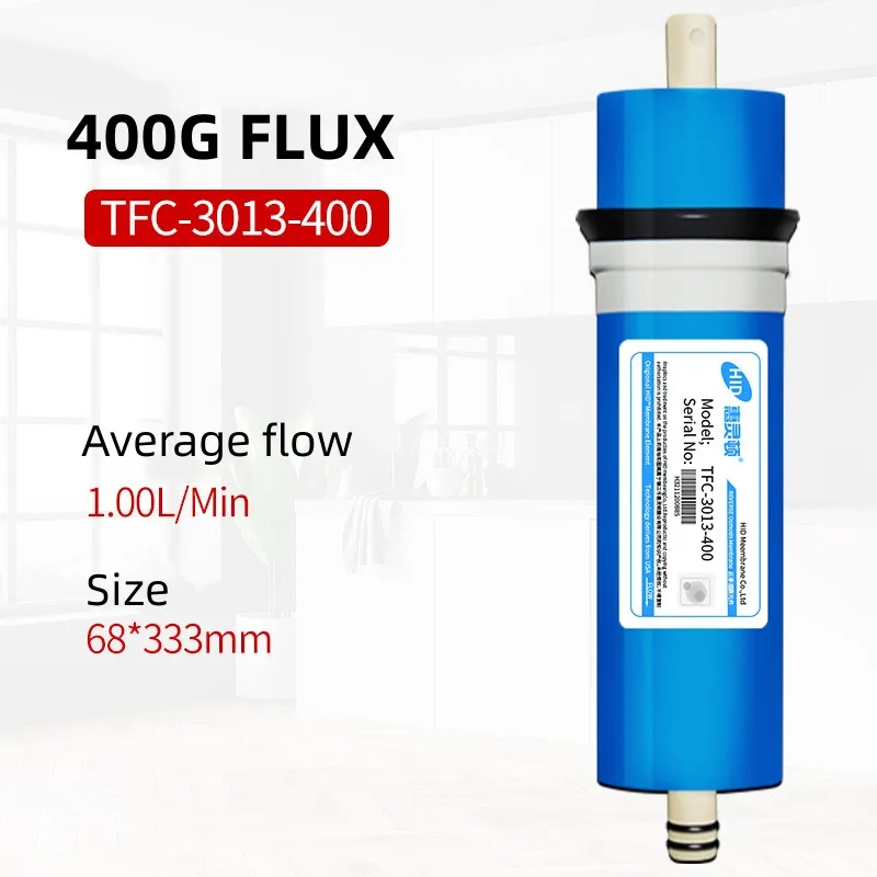 

HID TFC-3013-400GPD Kitchen Reverse Osmosis RO Membrane Replacement Drinking Water Purifier Filter Treatment System