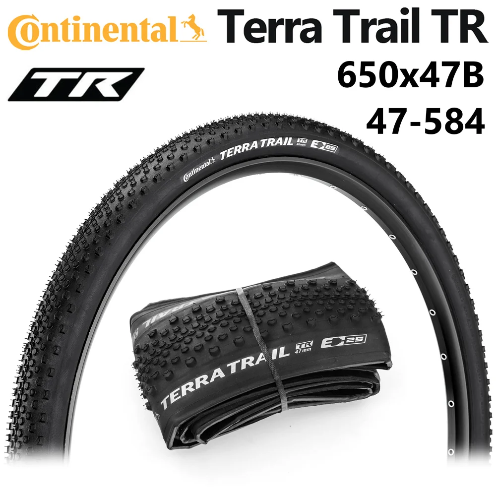 Continental Terra Speed Tire 650b x 40 Tubeless Folding BLK