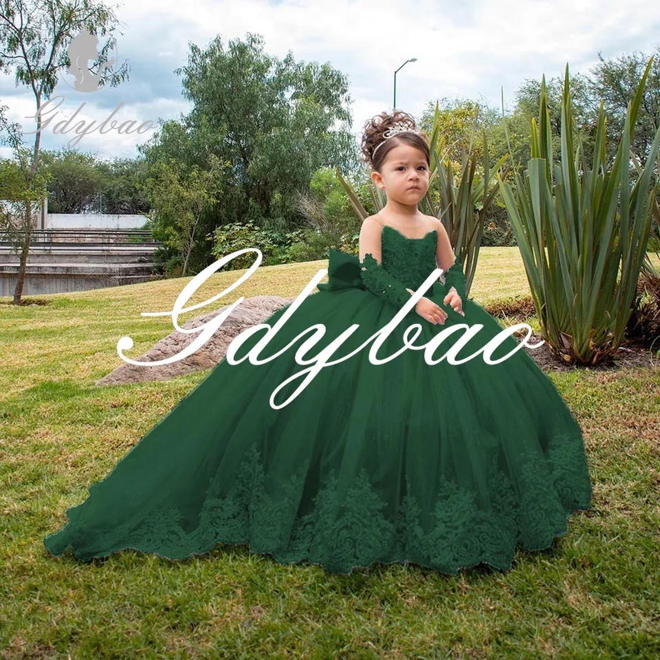 Girls Dress Buy Flower Girl Lace Dress For Kids Wedding Bridesmaid