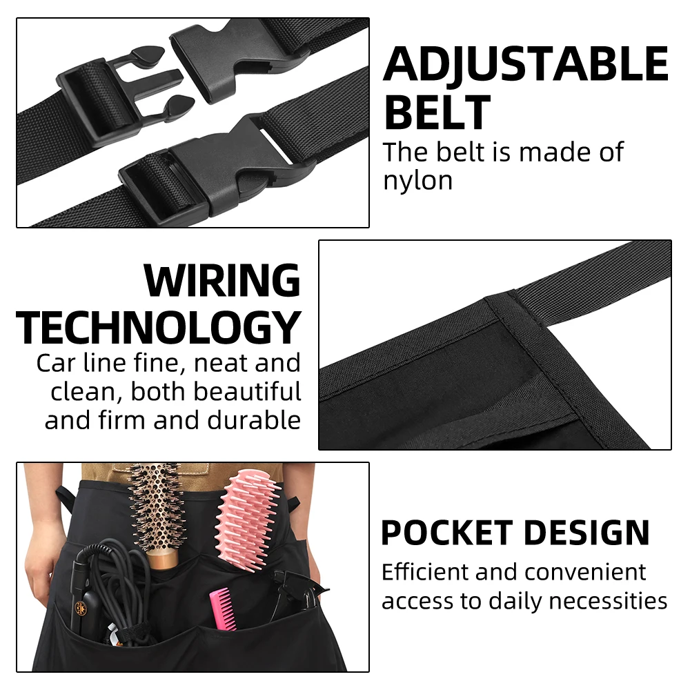 Salon Apron Hair Stylist Hairdressing Cape Barber Shop Waterproof Hair Cutting Cloth Hairdresser Hair Dyeing Cape 4