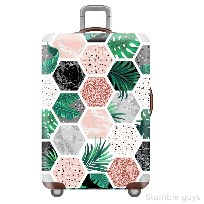 신축성 있는 방진 수하물 커버 보호용 긁힘 방지 탄성 수트케이스 슬리브 모든 여행에 필수품 18-32인치