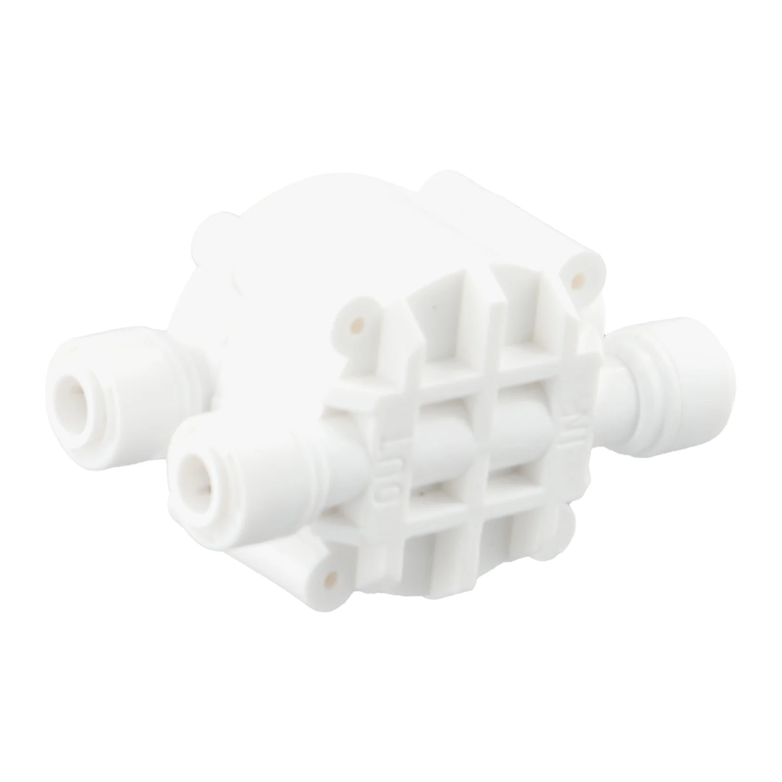 4-Way Auto Shut-Off Valve for Water Purifier Systems with Quick Connect Fitting