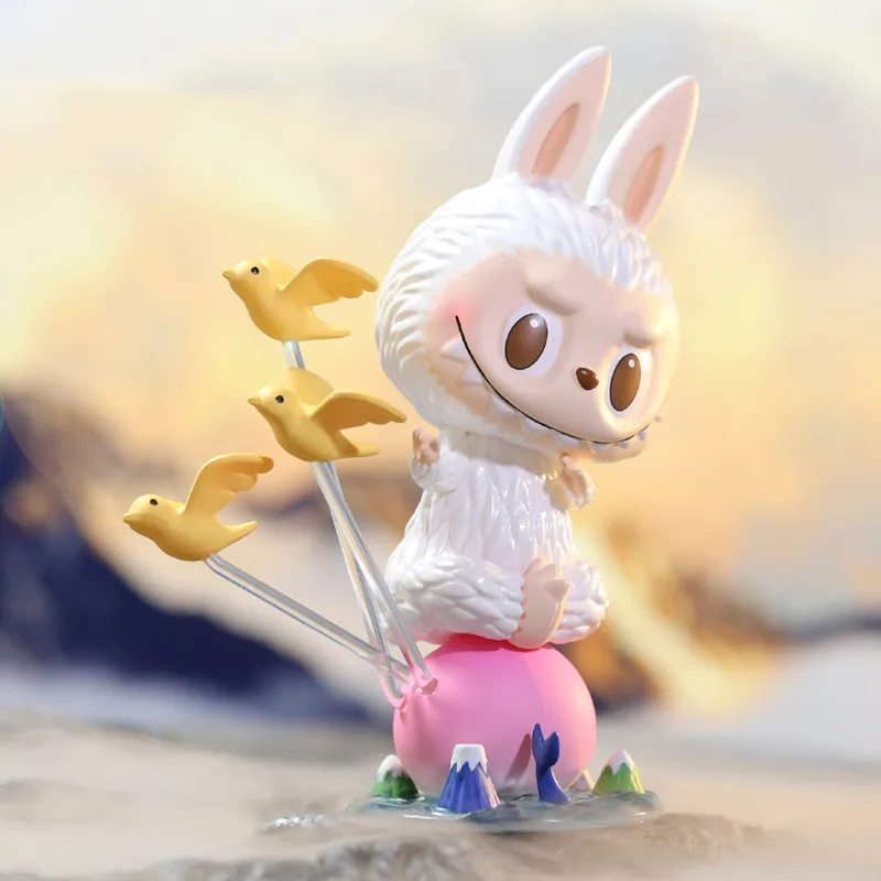 

Pop Mart Labubu, серия фруктов, искусственная таинственная коробка, игрушки, кукла, милая аниме фигурка, настольные украшения, коллекционный подарок