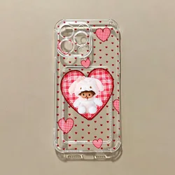 Chic Hot Monchhichi Card Holder Phone Case - Samsung S26 Plus 5G (TKB - 401TB85067A1)
