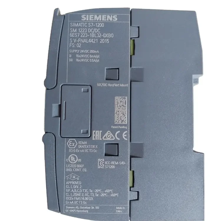 100% Nuovissimo Modulo Di Uscita Ingresso Digitale Simatic S7-1200 Sm 1223 Plc Muslimexayb