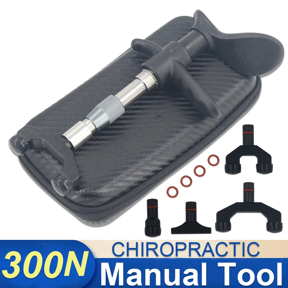 

Портативный инструмент для хиропрактика 300N, 4-х головочный ручной Регулируемый пистолет для исправления шейного отдела позвоночника, уход за здоровьем, массаж тела и расслабления