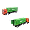 Huina 1317 New Product 1:18 Audiovisual Electric Remote Control Container Car Children's Electric Remote Control Car Model 5
