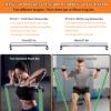 96cm Resistance Band Exercise Bar e-type Hook Door Anchor Handles for Long Elastic Bands Home Squat Deadlift Workout Equipment 5