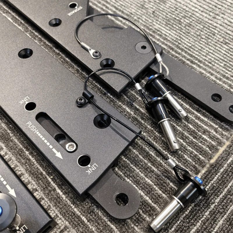 MW Audio 12" Aluminium Line Array Rigging-Kit, 4-Punkt-Hardware für professionelle Bühnenlautsprechersysteme – Detail 16