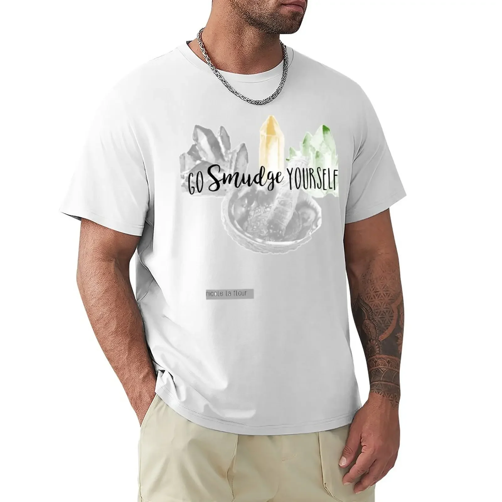 

Go Smudge Yourself T-Shirt plus size tops customs plain white t shirts men