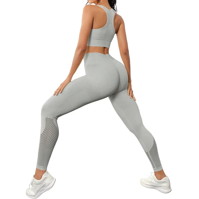 Yeni Dikişsiz Yoga Seti Egzersiz Kıyafetleri Kadınlar İçin Takım