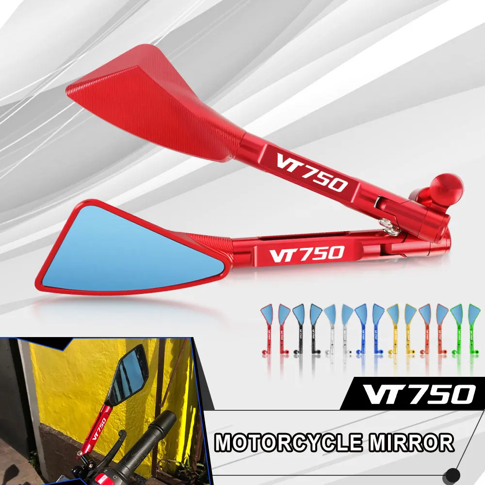 

Мотоциклетные алюминиевые боковые зеркала заднего вида для HONDA VT750 VT 750 VTR1000F VTR 1000 fiрестоm VT1100 VTX 1300 RETRO 8 мм 10 мм
