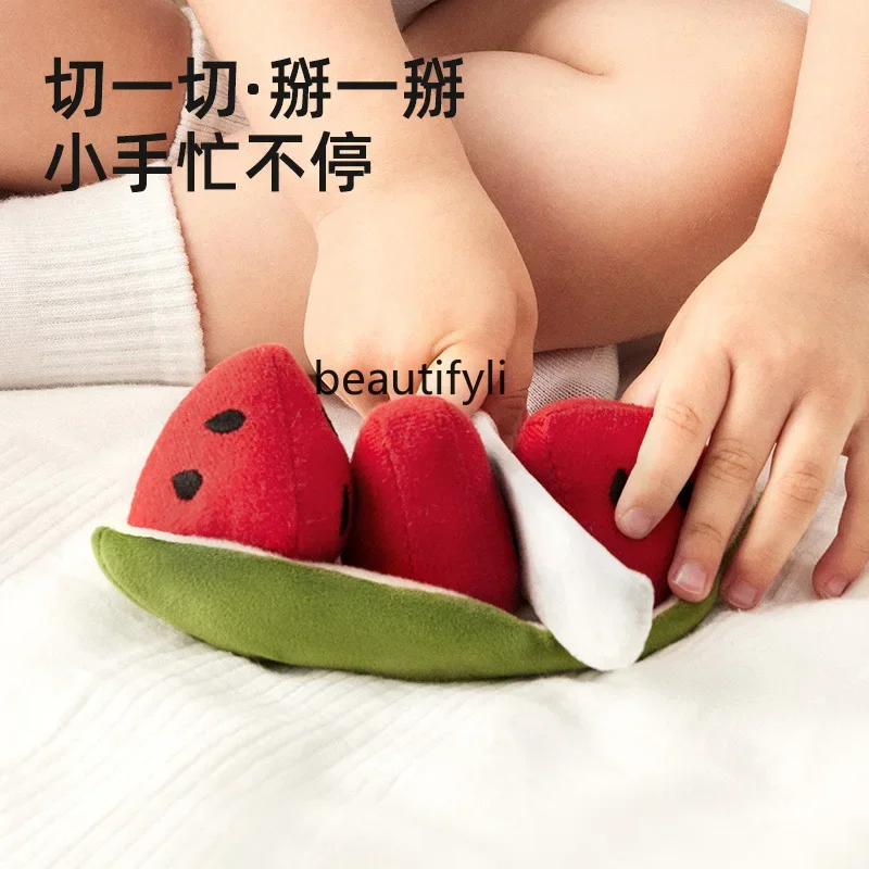 Children play house cut fruit kitchen cut chile newborn simulation educational toy baby 0-1 years old