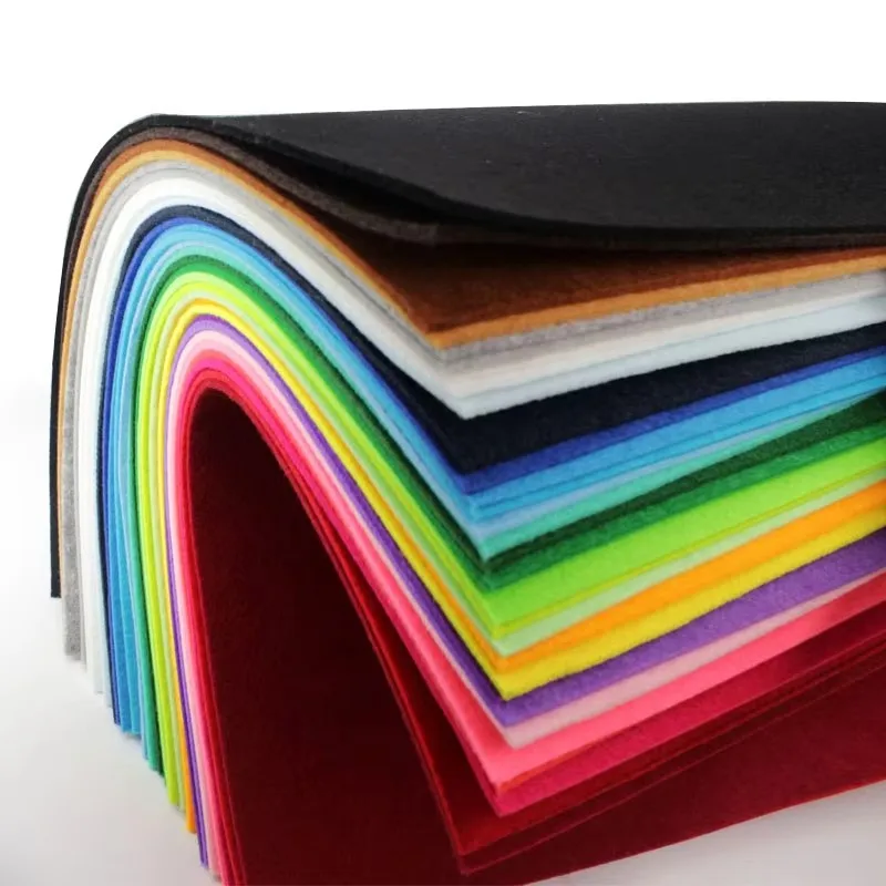 3mm Thick Solid Color Nonwoven Felt Fabric 2