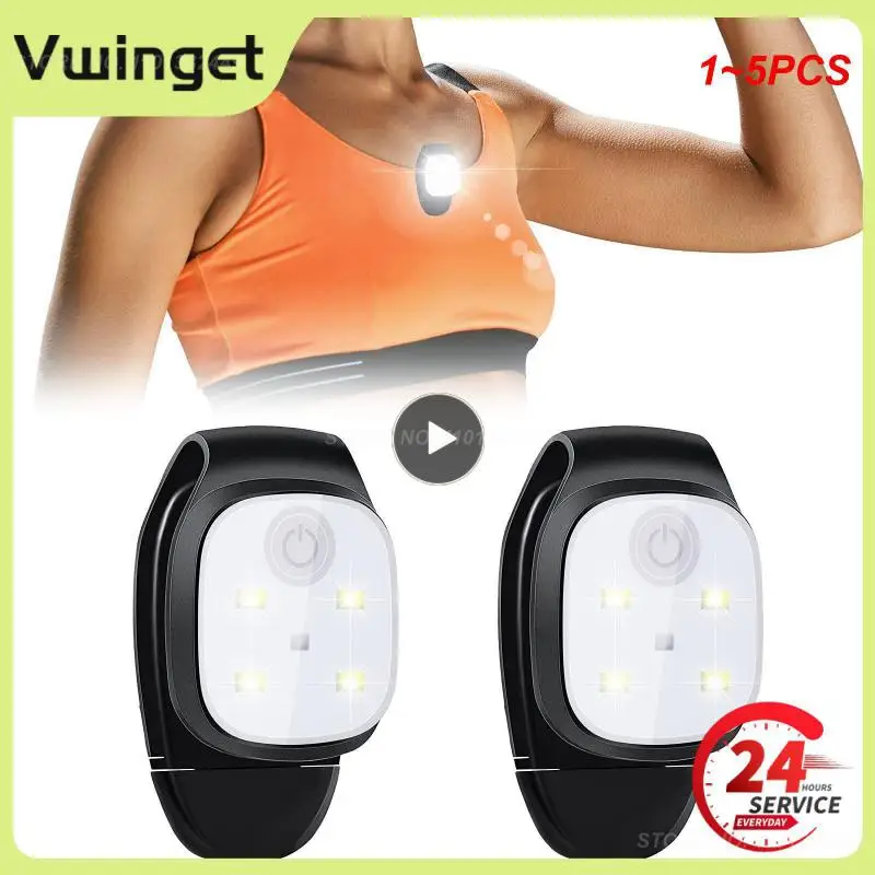 

Фонарик с зажимом, перезаряжаемый от USB, 4 режима освещения