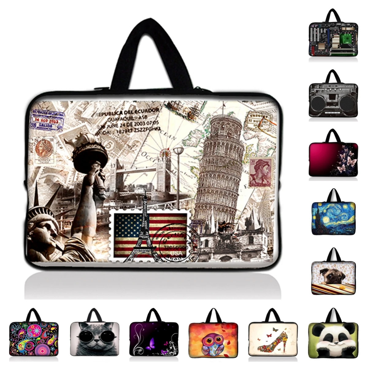 15,6 inch schokbestendige laptoptas, slanke tablethoes, sleeve