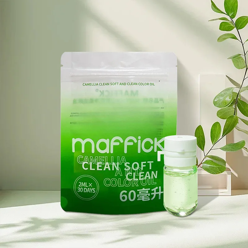 Cleansing Oil Makeup Remover Maffick Camellia Single-Use Packs Deep Cleansing Gentle Makeup Removal Portable Convenient