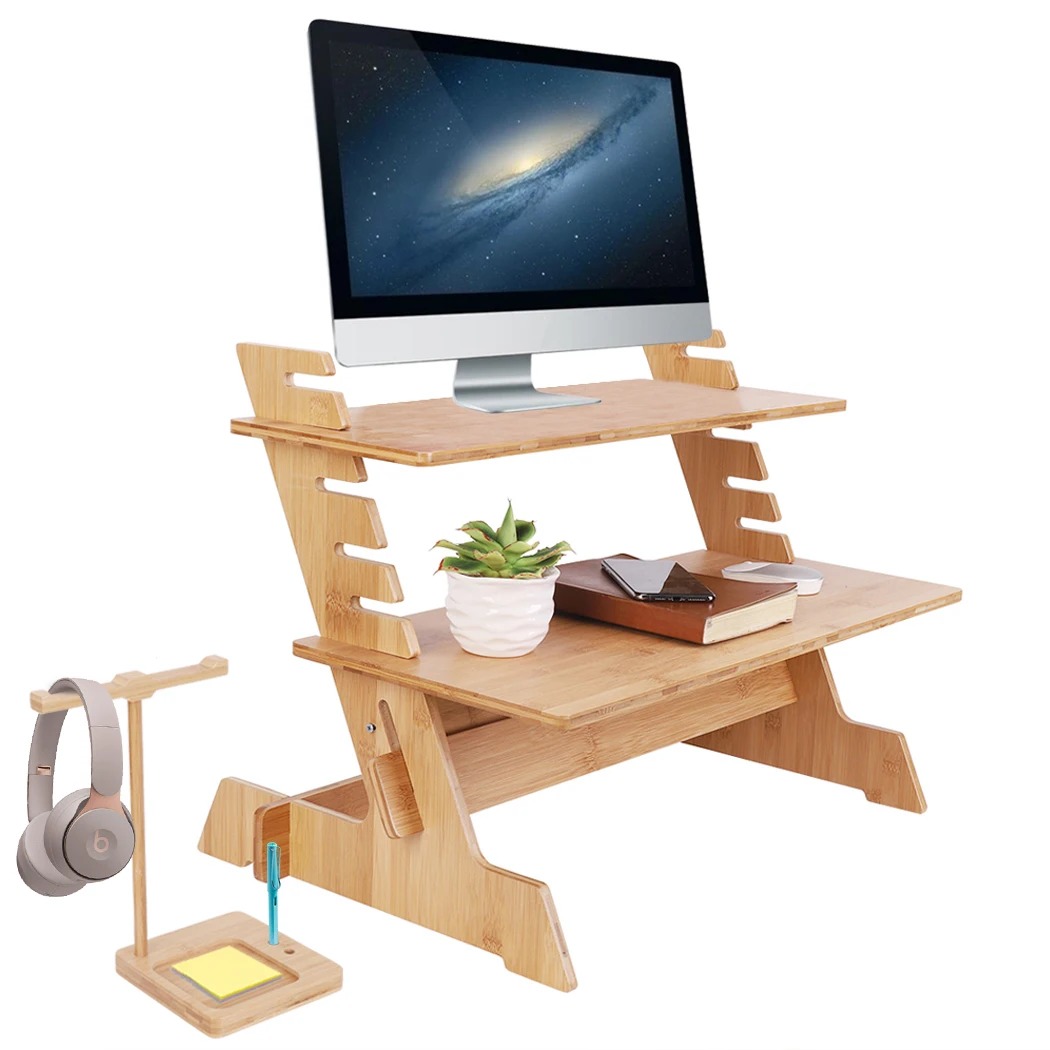 Monitor Stand Adjustable 7-Levels Height 1