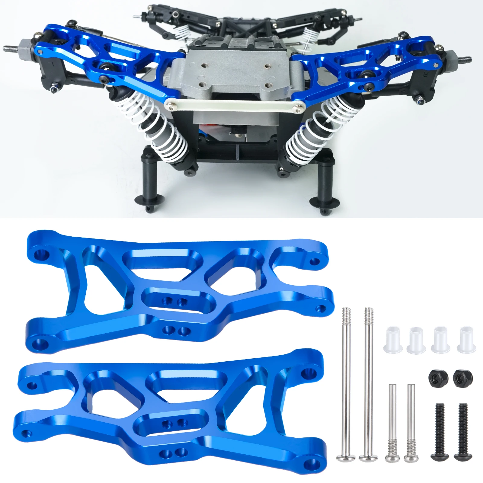 MIBIDAO RC Auto Ersatzteile Abgedichtetes Lager Lenkbecher Schwinge Stoßdämpfer CVD Getriebe Befestigungsstifte für 1/10 Slash 2WD – Detail 34