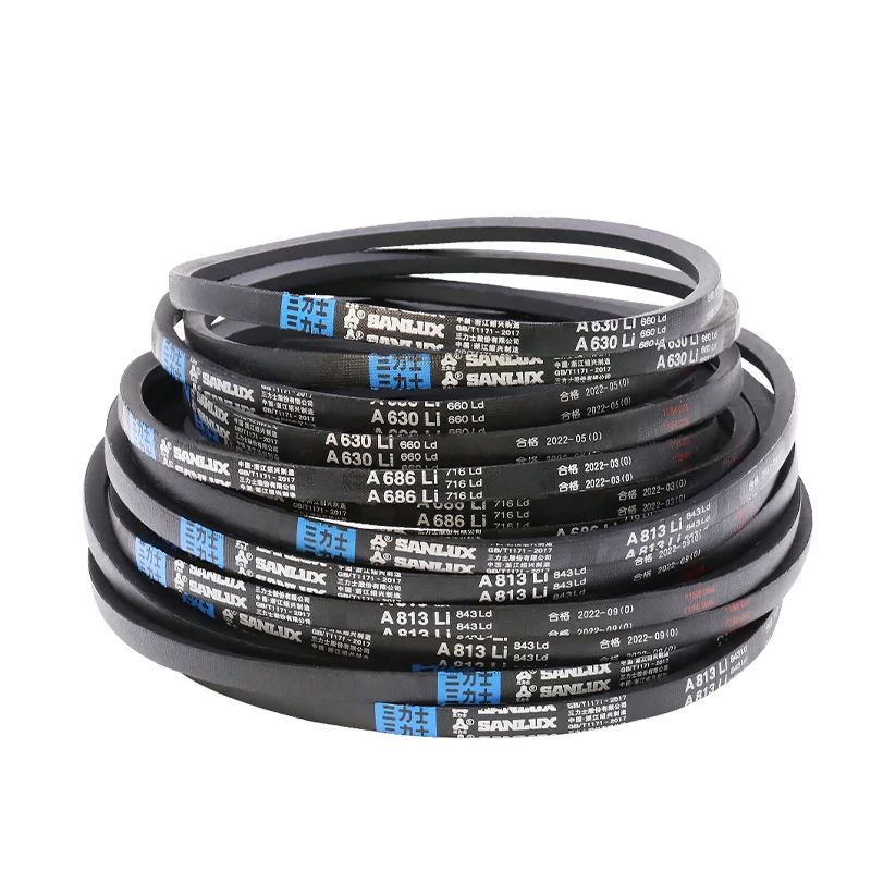 

Sanlux V-belt A-belt rubber transmission industrial belt A400-1600 engine motor dedicated