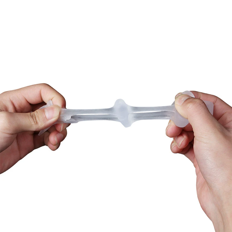 1pair Silicone Foot Brace Finger Toe Five Fingers Separator Thumb Valgus Protector Painless Posture Corrector Toe Hallux Valgus