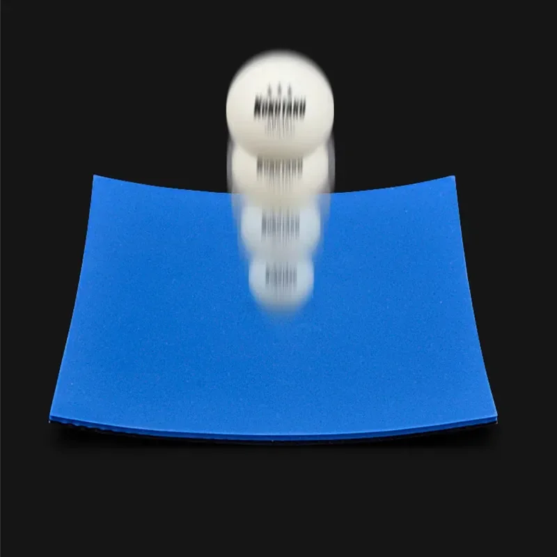 Table Tennis Rubber KOKUTAKU Super Tacky Table Tennis Rubber Sheet Blue Ray 2.2mm Spring Sponge for Club Training
