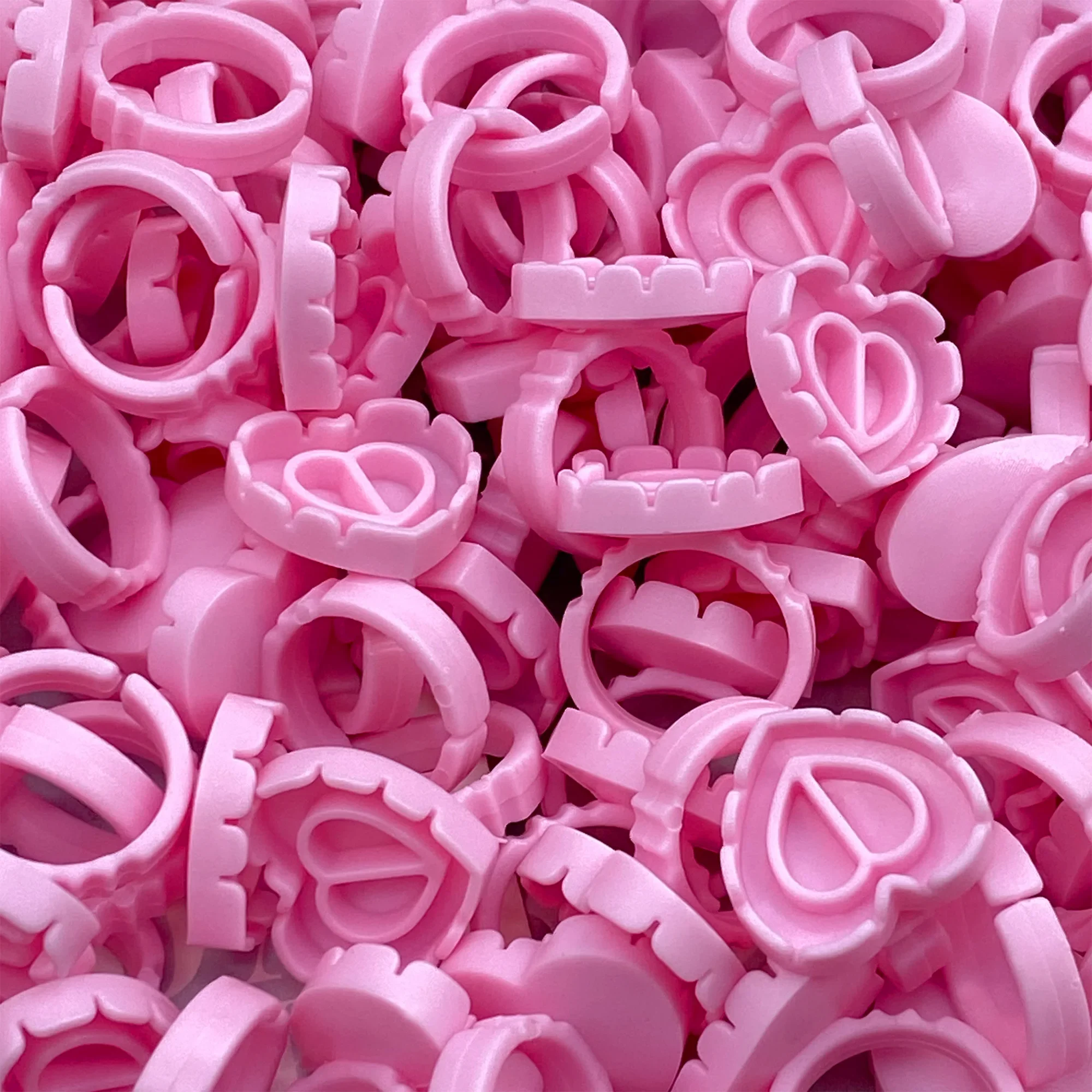 1000Pcs Disposable Eyelash Glue Fan Cup Rings Holder Container Tattoo Pigment Eyelash Extension Tools Lash Supplies  Wholesale