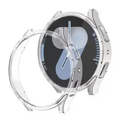 Protective Hard Bumper Shell for Smartwatch - Crystal Clear PC Cover Case (Transparent)