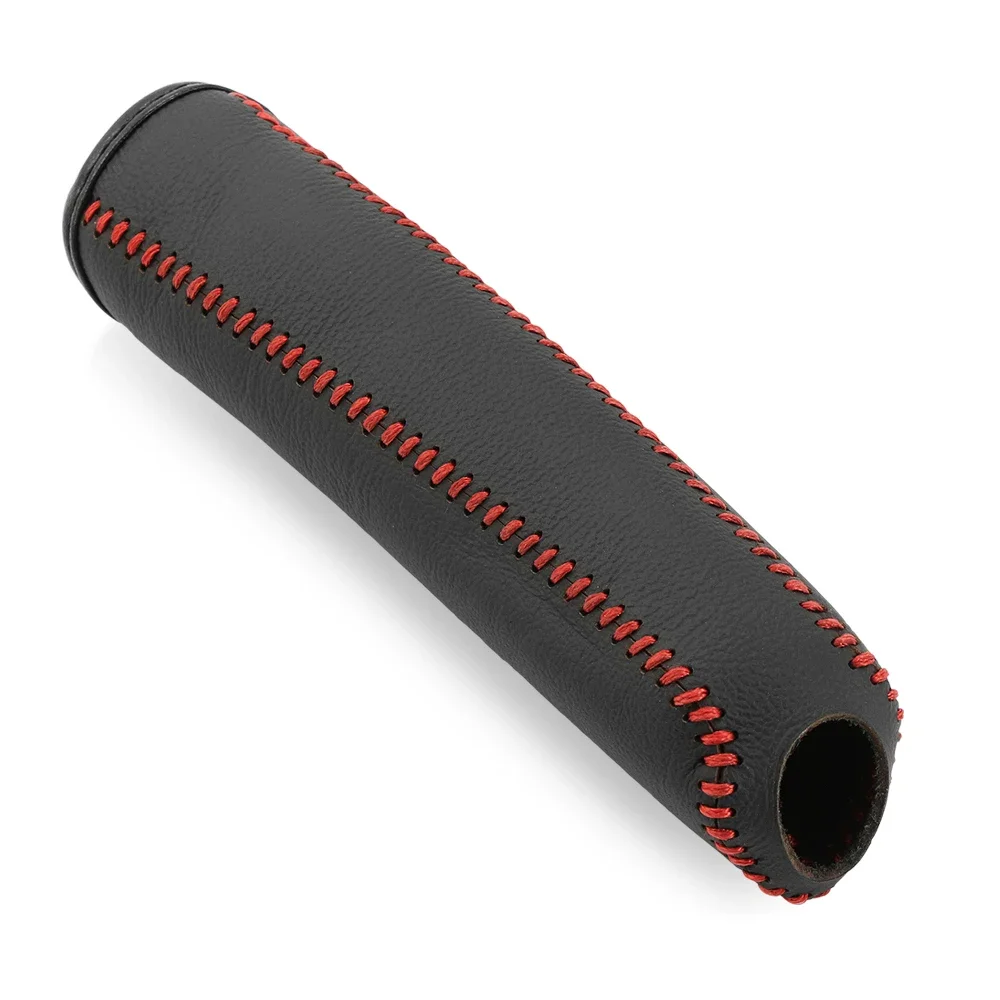 Ingranaggi in pelle Copertura del freno a mano Interni auto per Volkswagen VW Golf 4 5 6 7 MK4 MK5 MK6 MK7 GTI R Tiguan Jetta MK4 MK5 MK6 - Image 2