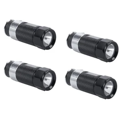 4Pcs Mini Led Flashlights Car Cigarette Lighter Led Rechargeable Flashlight