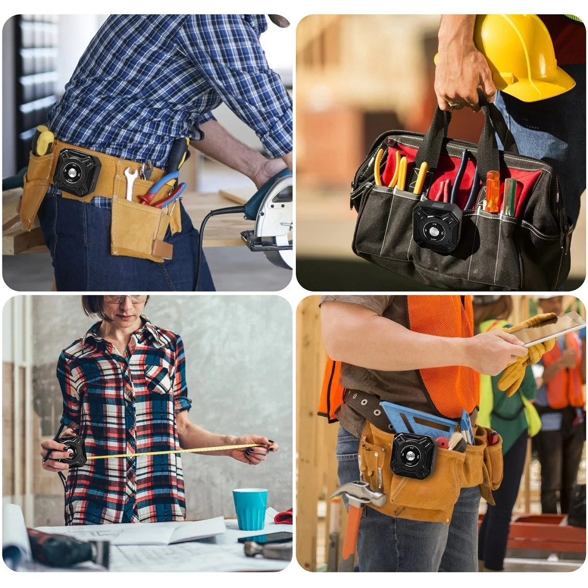 Description Picture 6 of itemPortable Laser Tape Measure Level Hunting Rangefinder Multifunctional Meters Tras Metre Measuring Meter Range Finder Telemeters