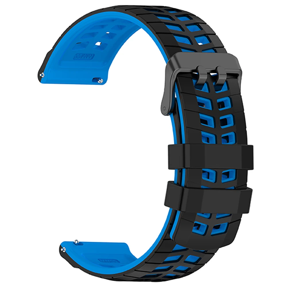 Durable 22mm Silicone Watch Strap - Multiple Smartwatch Compatibility