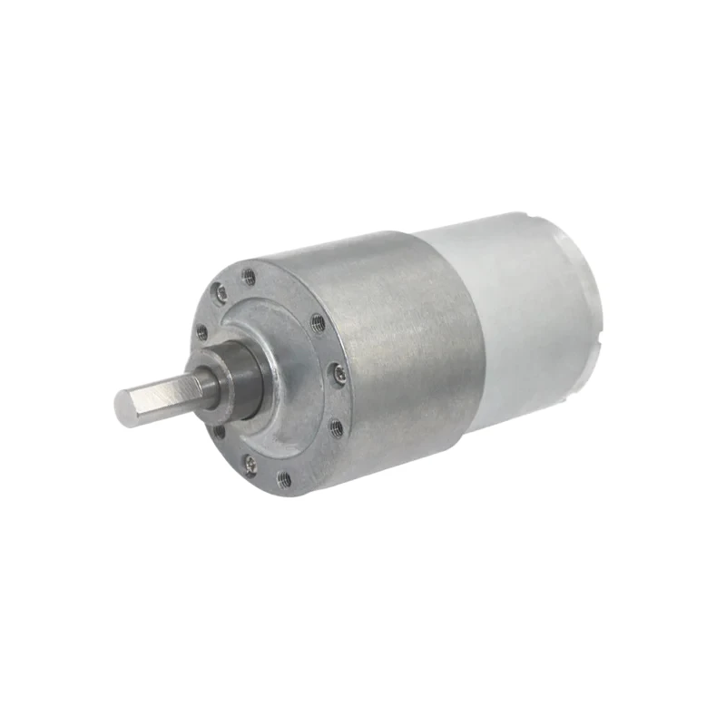 Motor de engranaje de 12V 24V CC 37MM JGB37-3530 caja de cambios ...