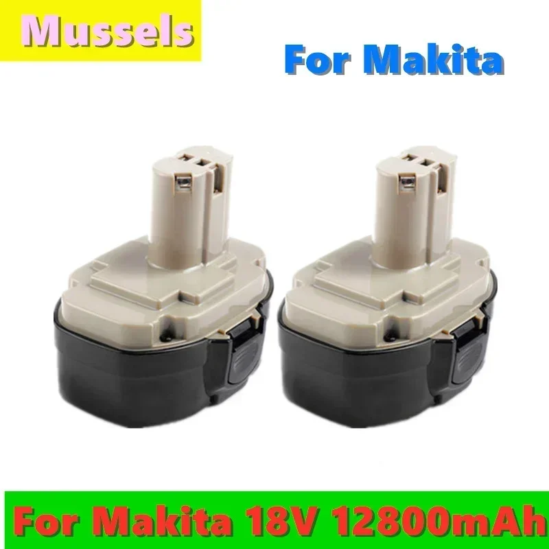 Новый внешний аккумулятор 18 в 12800 мАч для Makita 1822 1823 1834 1835 192827-3 192829-9 193159-1 193140-2 193102