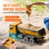 VEVOR RC Excavator Dumper Car Remote Control Engineering Vehicle Crawler Truck Bulldozer Toys for Boys Kids Christmas Gifts 5