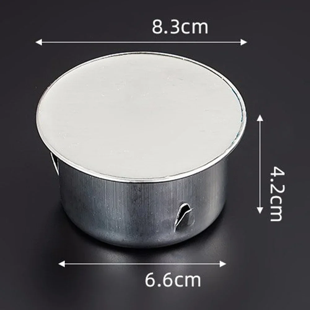 Chimney Cover Inner Plug Cover Stainless Steel Stove Pipe Lid Ventilation Ducts Wall Air Outlet Roof Pipe Odor Proof Plug chimney cap