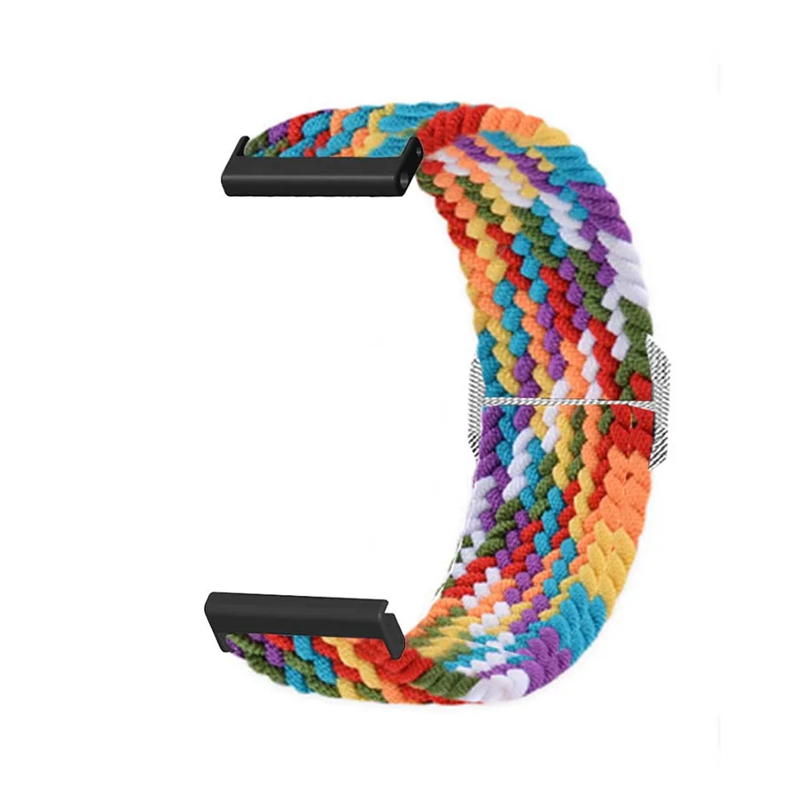 Elastic Nylon Trançado Solo Loop Pulseira Pulseira para Ticver Pro Banda de Relógio Inteligente Acessório Correa - Image 2