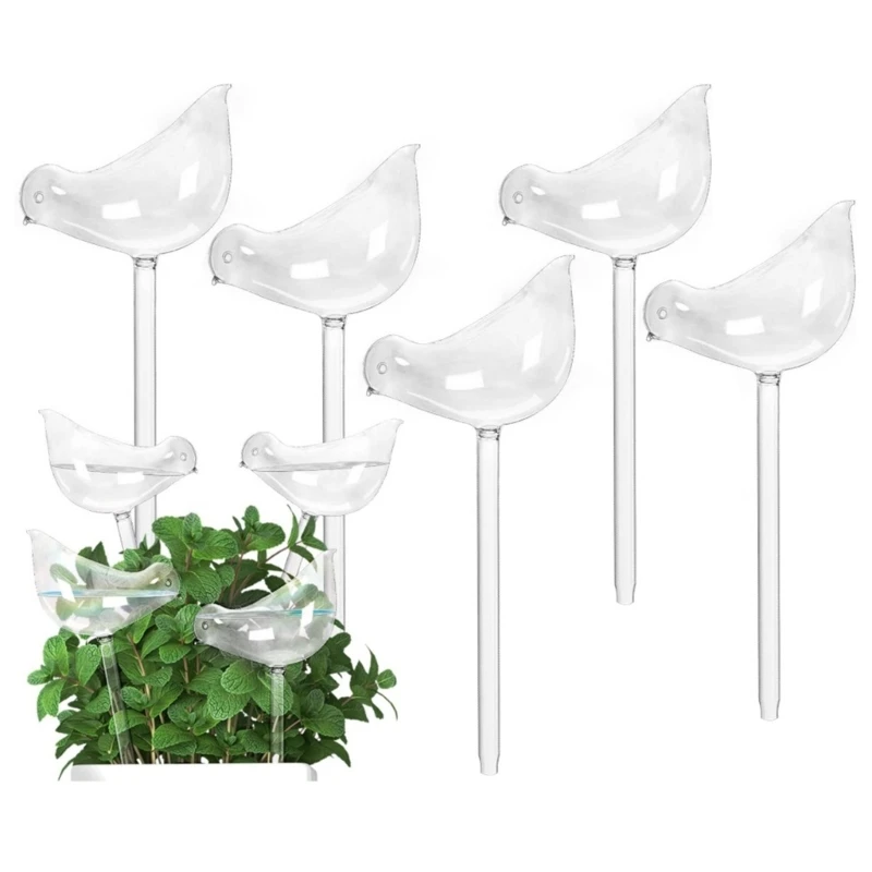 

Transparent Plant Watering Globes Self Watering Spikes Bird Shaped Self Watering Dropship