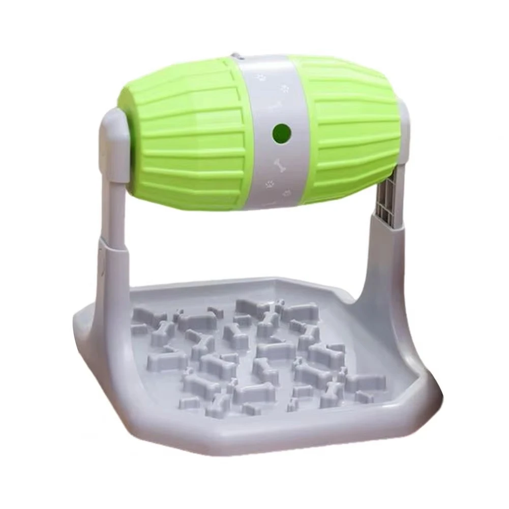 Futterautomat für Haustiere, Futterautomat für Hunde, automatischer Futterautomat, interaktives Puzzle, Futterausgabe, Spielzeug für Hunde, höhenverstellbar, für Trainingshaustiere