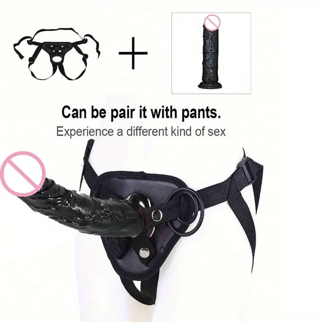 Tragbarer Strapon-Penis für Lesben, G-Punkt-Stimulator, Erwachsene, Standardgröße, Höschen, Strap-on-Dildos, Hosen, Sexspielzeug für Frauen, Erotik 1