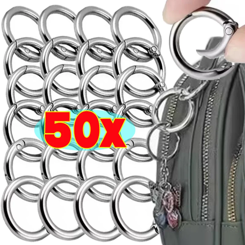 Stainless Steel O-Ring Spring Clasp Clips
