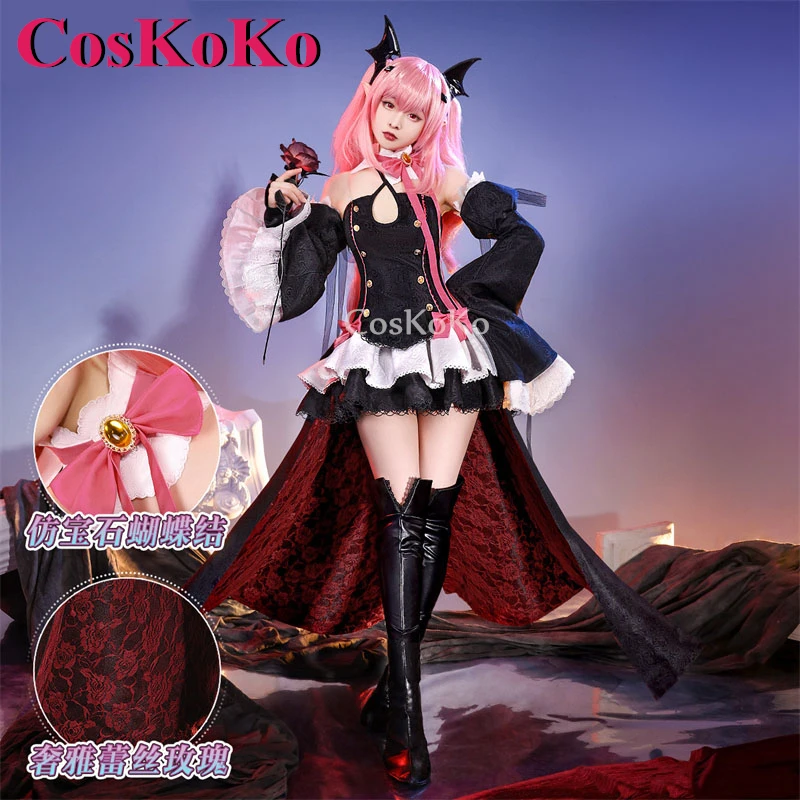 

CosKoKo Krul Tepes Косплей Аниме Seraph Of The End костюм великолепное элегантное милое платье на Хэллоуин фотосессия Новинка