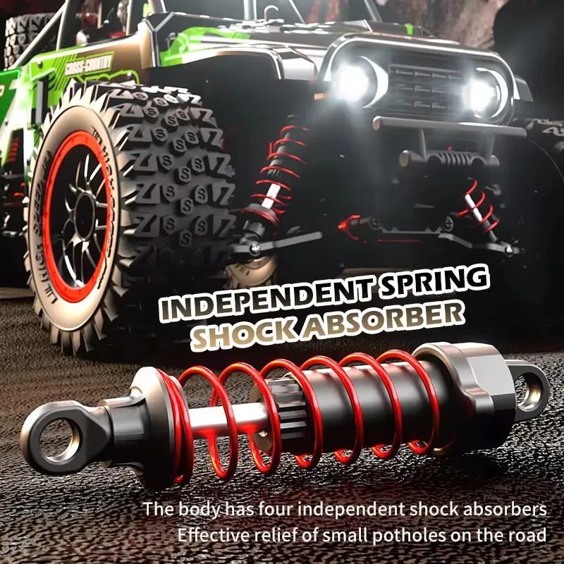 1:16 RC Car 4WD Brushless Electric High Speed Off-Road 2.4G Remote Control Cars Drift Monster Truck For Kid VS Wltoys 124016 Toy 6
