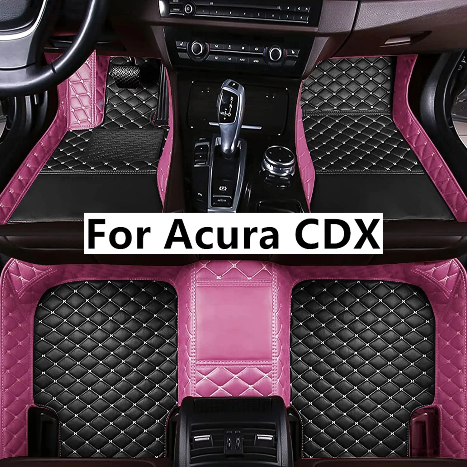 

Color Matching Custom Car Floor Mats For Acura CDX 2016-2022 Years Auto Carpets Foot Coche Accessories