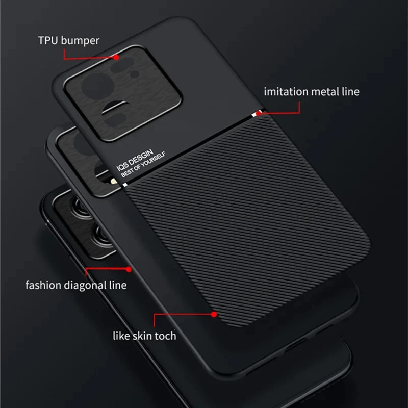 Leather Magnetic Phone Case - Elegant and Durable Cover