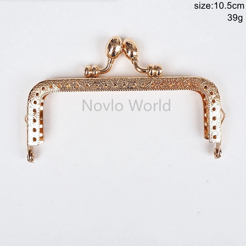 10pcs 8.5cm 10.5cm 12.5cm 15cm 18cm 20cm Frame Purse Handle Coins Bags Metal Kiss Clasp Lock Frame Accessories For Bag