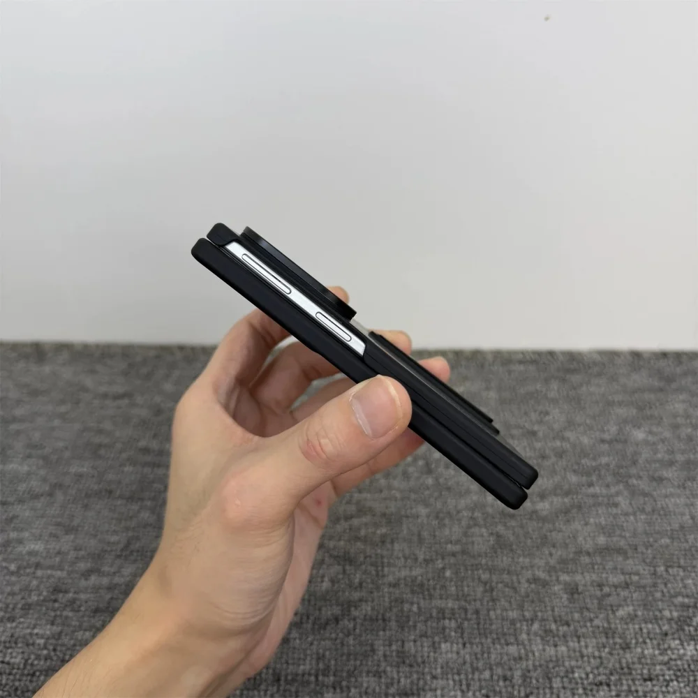 Foldable Phone Case with Kickstand - Matte Silicone Cover