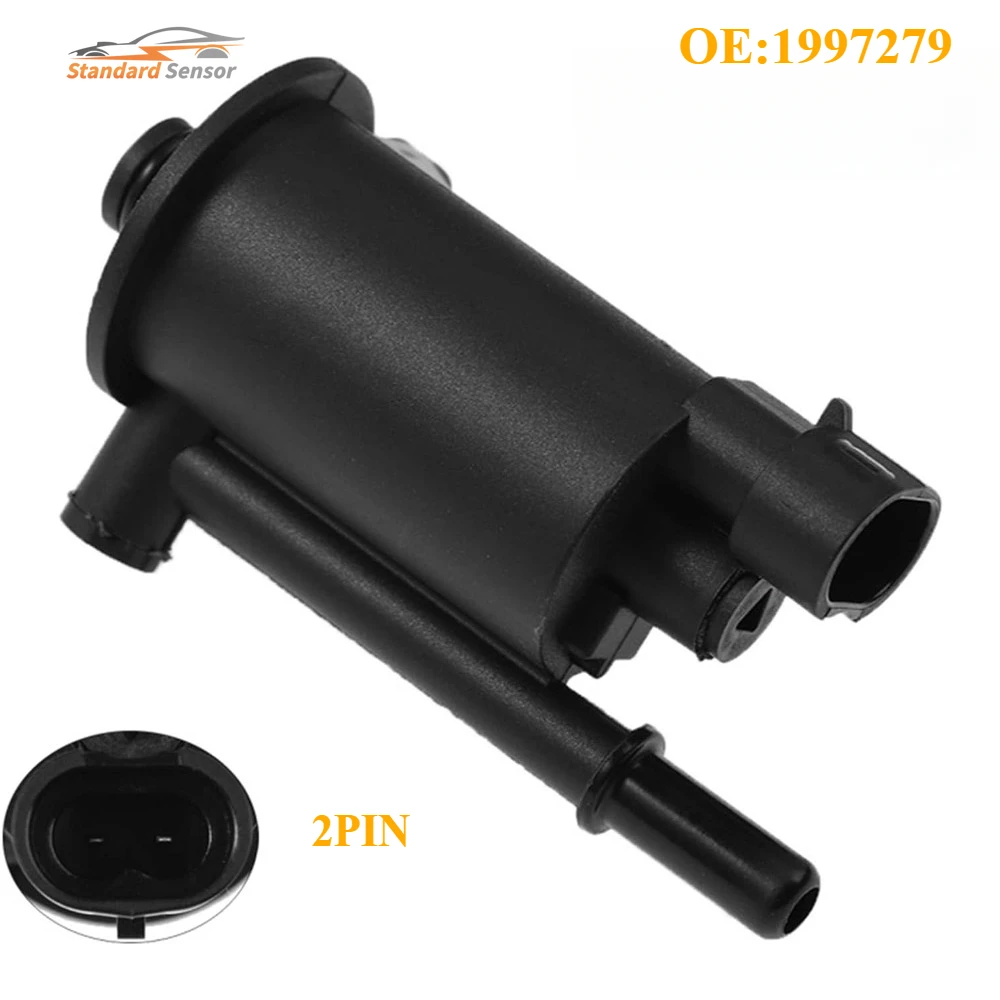 1997279 Carbon Vapor Canister Purge Valve New 214-646 01997279 for 2003 Chevrolet Avalanche 1500 V8 5.3L Crew Cab Pickup 4WD RWD