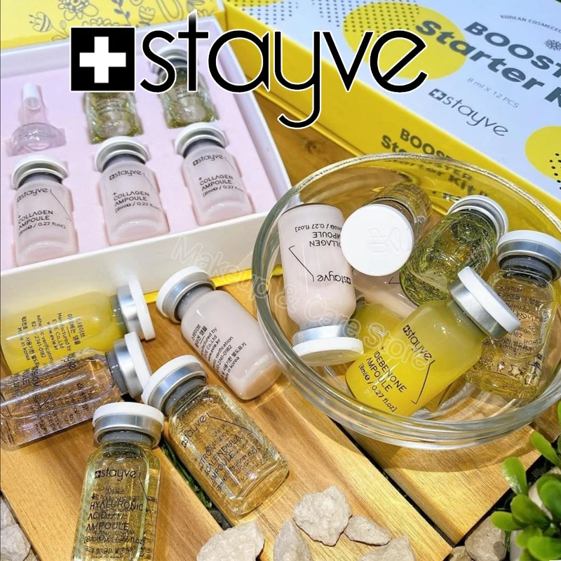 Корейская подсветка Stayve BB крем стартовый набор Dermawhite отбеливающая основа Крем Восстанавливающий Антивозрастной уход за кожей лица