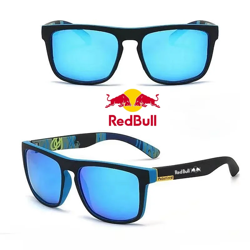 Red Bull Men's and Women's Fashion UV400 Protective Polarized Sunglasses Outdoor Hunting Fishing Driving Adventure